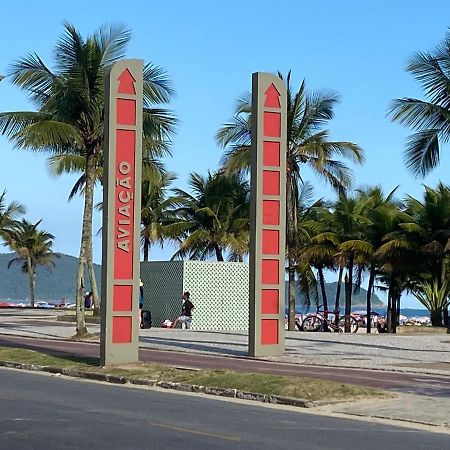 Praia Grande - Aviacao - Apto Estudio - 200 Mts Da Praia 외부 사진
