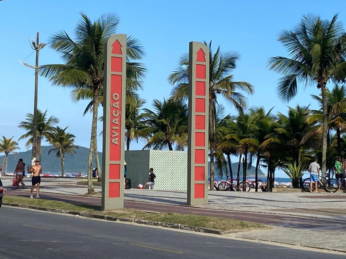 Praia Grande - Aviacao - Apto Estudio - 200 Mts Da Praia 외부 사진