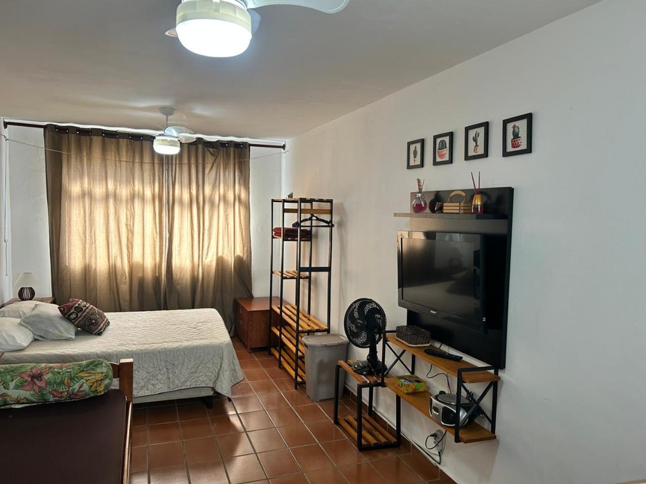 Praia Grande - Aviacao - Apto Estudio - 200 Mts Da Praia 외부 사진